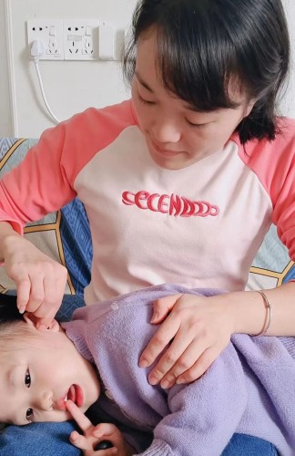 給女兒調理